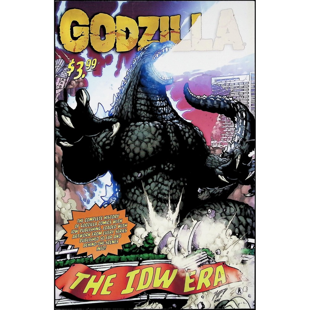 Godzilla The IDW Era #0 Complete History IDW Comic Book 2014